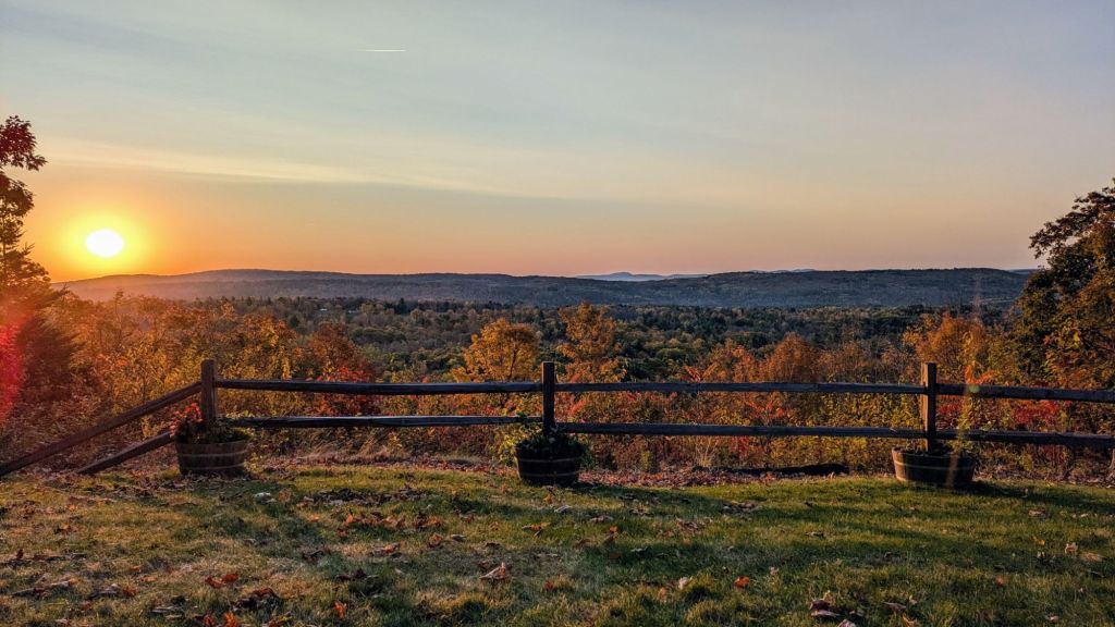 The view from Halcyon Ridge.